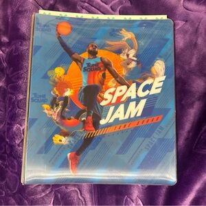Vintage Space Jam Tune Squad 3 Ring Binder Notebook Lebron James Bugs Bunny